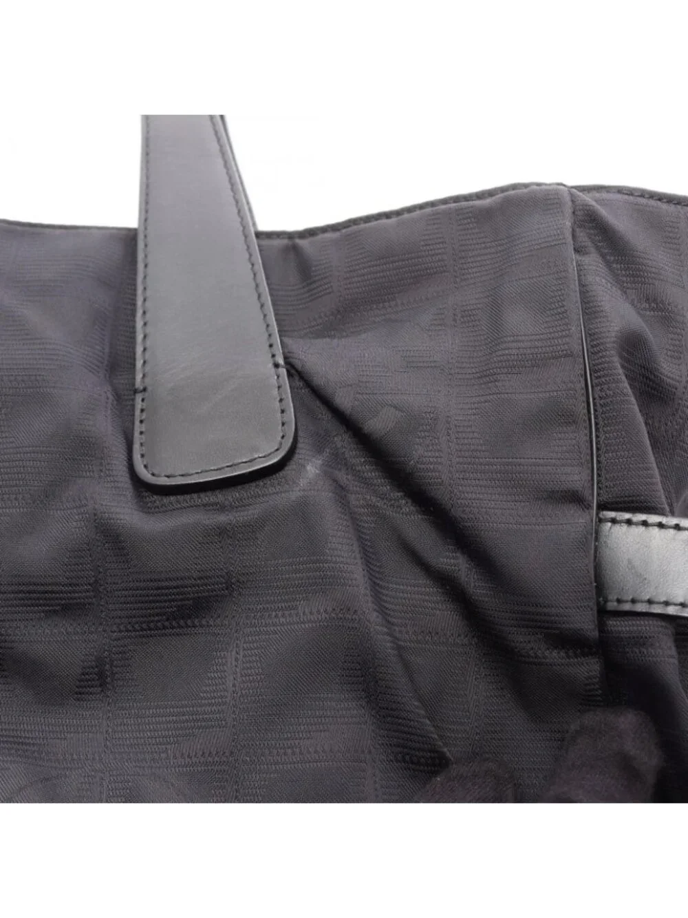 Chanel Tote New Travel Line GM Black Leather